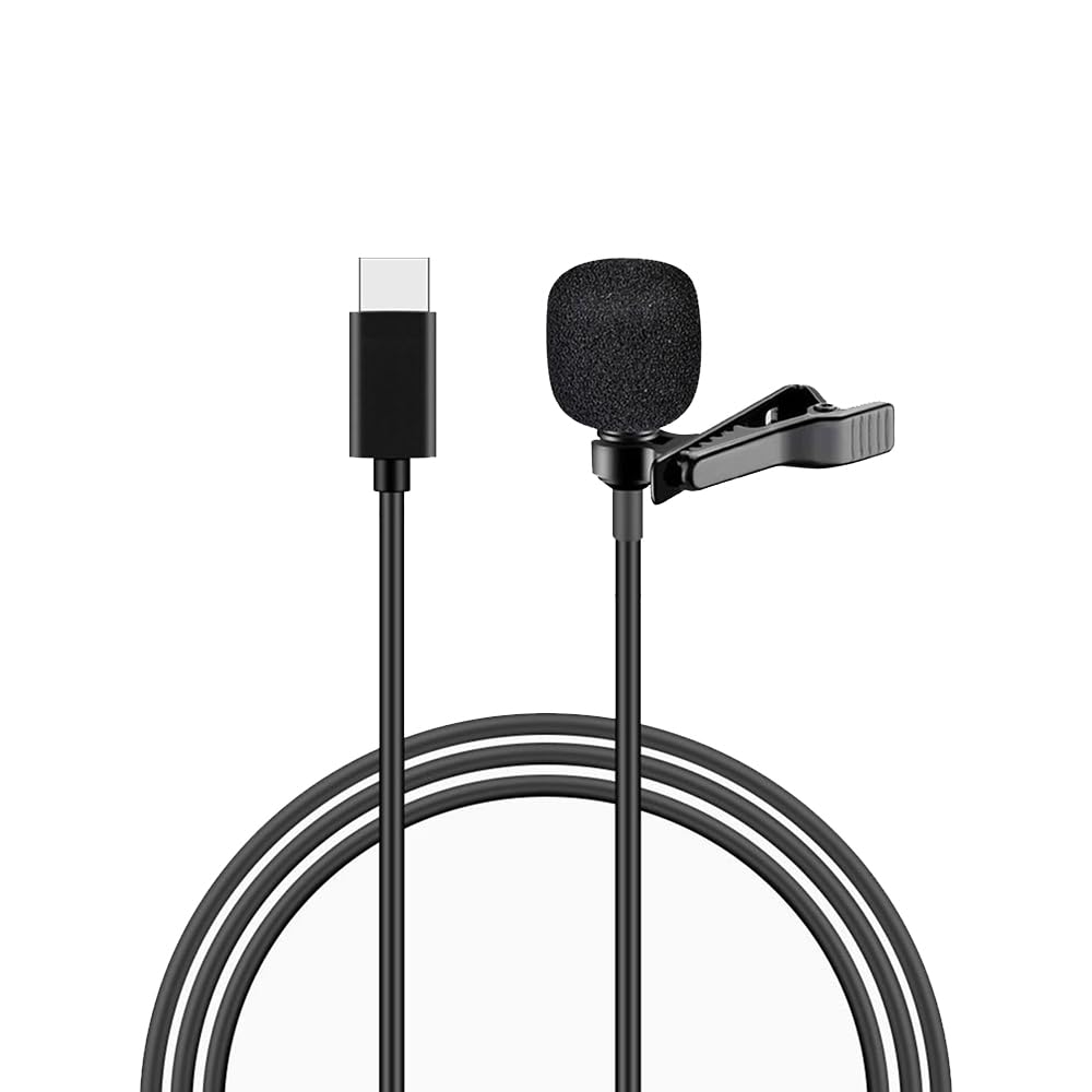 Amazon.co.jp: NETKEY USB Type-Cマイク Type-Cスマホ用 クリップ