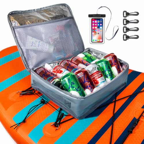 SUP-Now Paddle Board Accessories Cooler with Waterproof Phone Case &ndash; Essential SUP Accessories for...
