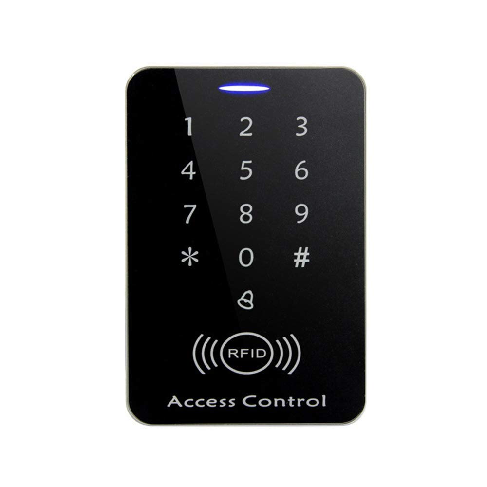 AMAO RFID Proximity Door Entry Access Control Keypad Stand Alone 125KHz RFID ID Card Reader Touch Keypad for Home Office Entry Security System Support 1000 Users - Image 2