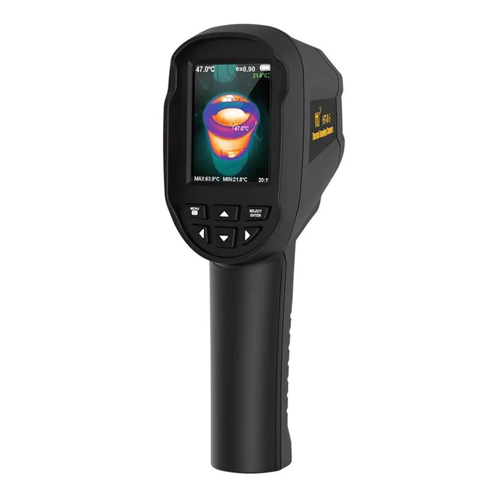 HTI HT-06 Nueva cámara térmica infrarroja 256 * 192 píxeles transmisión WiFi cámara térmica portátil-20~550 °C for Uso Industrial
