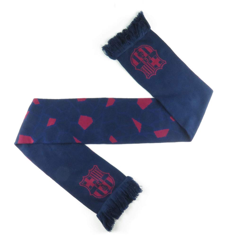 Barcelona - Double-Sided Navy Scarf