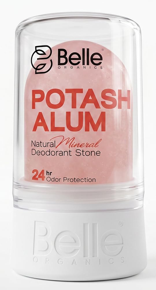 Crystal Guard Potash Alum Natural Mineral Deodorant Stone with Watermelon Extract | 24 Hr Odour Protection | Underarm Care for Men & Women 100g-picture-12