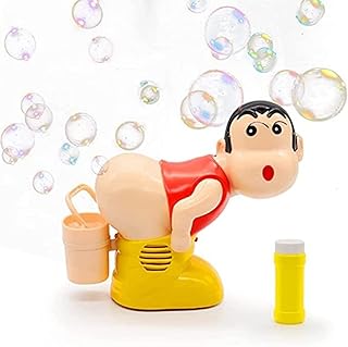 Fart Bubble Machine Funny Fart Bubble Machine with Led Flashing Light and Music Bubble Machine Funny Party Birthday Gift with Bubble Liquid Suitable for Summer Indoor and Outdoor Activities