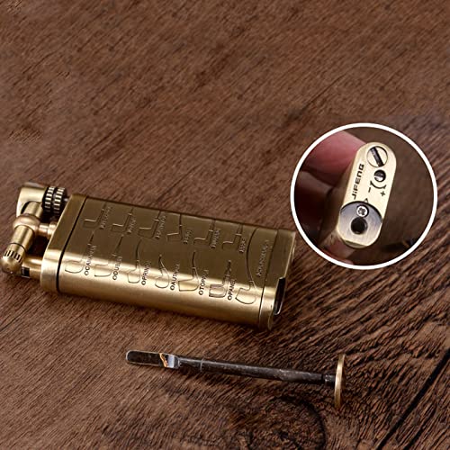 Encendedor para Pipa de Tabaco Vintage Plateado miniatura 5