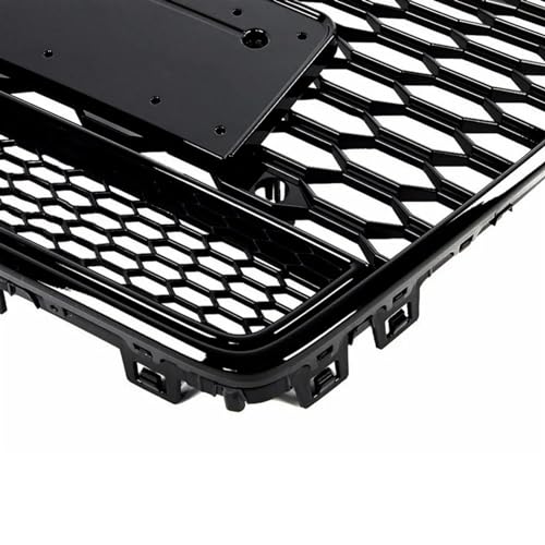 Calandre supérieure noire pour remplacer et relooker la face avant Audi A6 C7 - 3