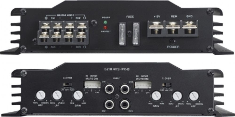 Ground Zero - Gzia 4115hpx-ii 4-channel amplifier : Amazon.com.be 