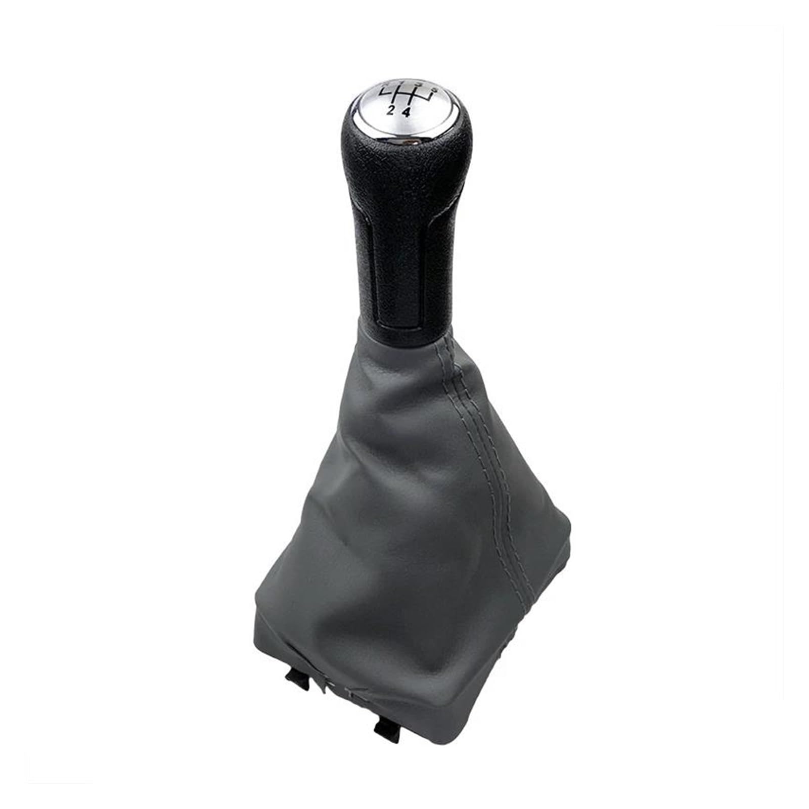 MOCALUX Gear Stick Shift Lever Knob for VW for Polo 9N 9N2 2002-2009 Gear Shift Knob Shifter Lever Stick Gaiter Boot Modification Parts(F,for 5 Speed)