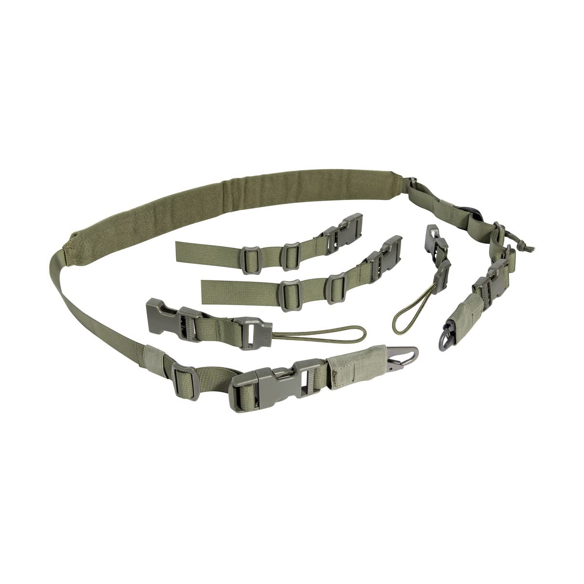 Tasmanian Tiger TT Multipurpose Sling MKII - gepolsterter Trage-Riemen mit Steck-Schließe und variablen Enden für Kamera, Taktische Ausrüstung oder als Waffen-Gurt