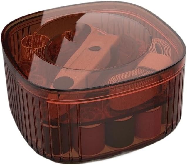 MVNOIRE Plastic Household Sewing Kit NeedlesThread Bag Portable Storage Multiple Functions