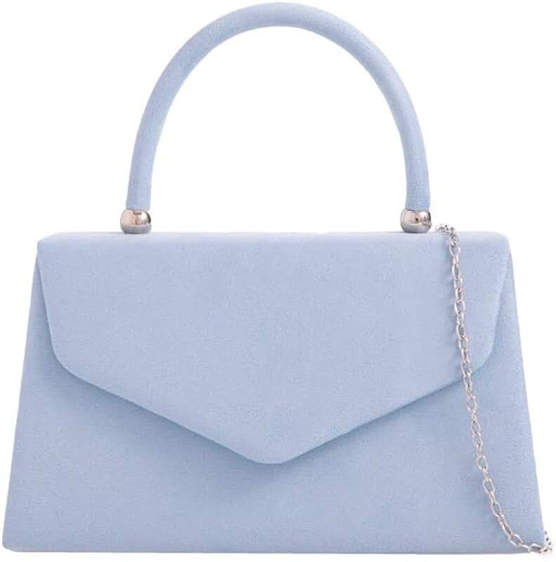 Amazon.co.uk blue clutch bag