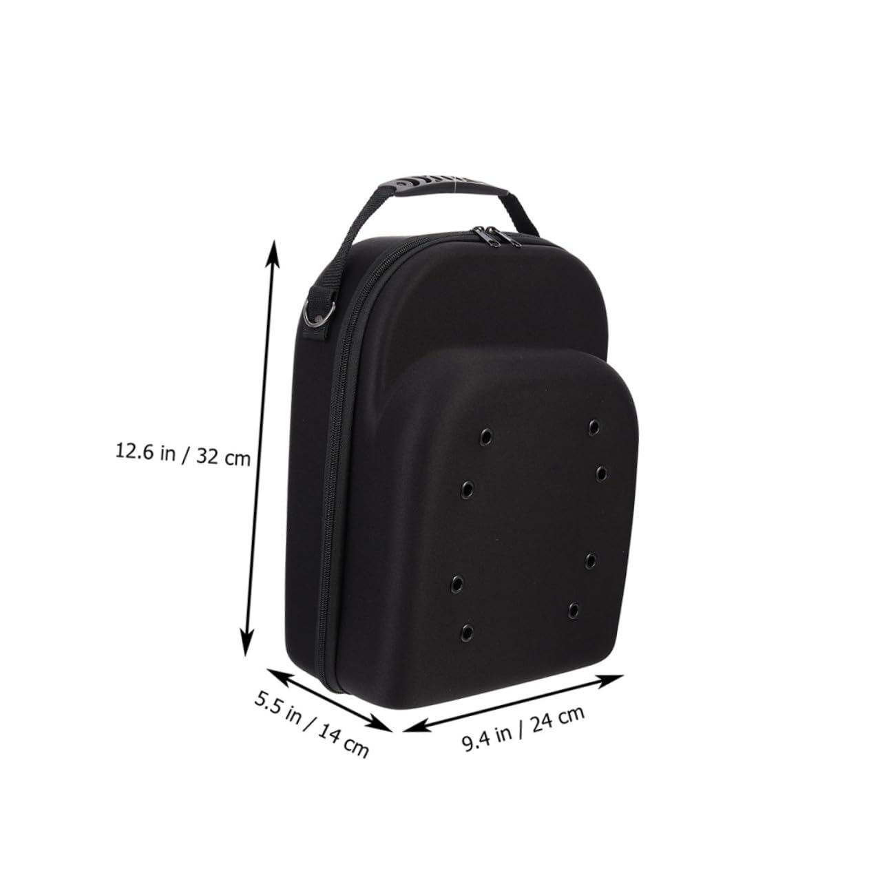 iplusmile Organizer Resistente in Eva 2 Pezzi Baseball da Cappelli Custodia e Comodo Nero, Pratico Versatile da Viaggio Occasioni Speciali e Vacanze