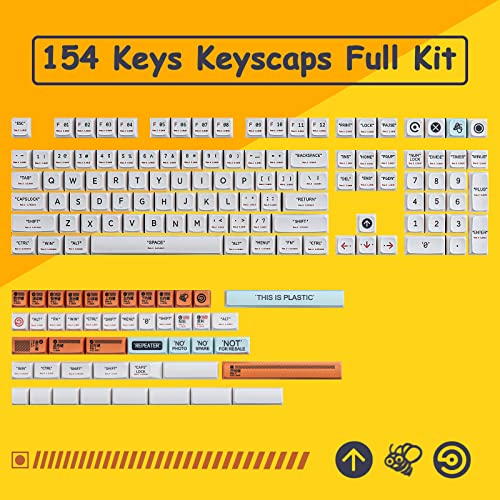Sunzit Keycap, PBT Keycap XDA Profilo 154 Tasti