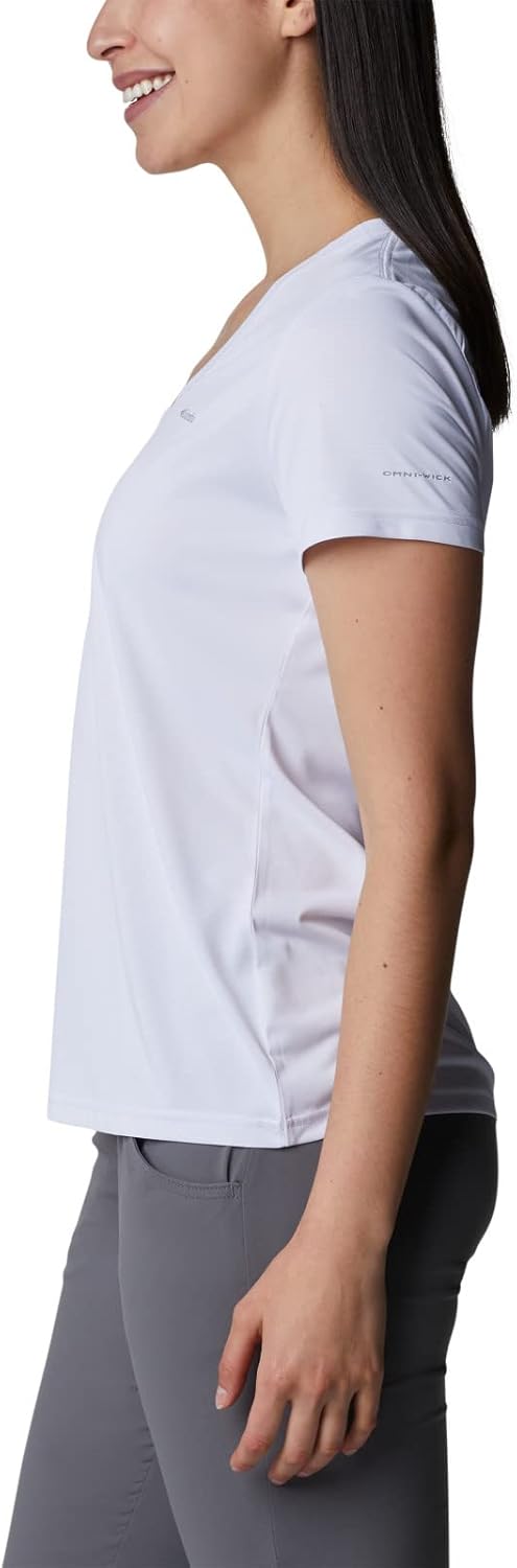 Columbia Women's Hike Short Sleeve V Neck