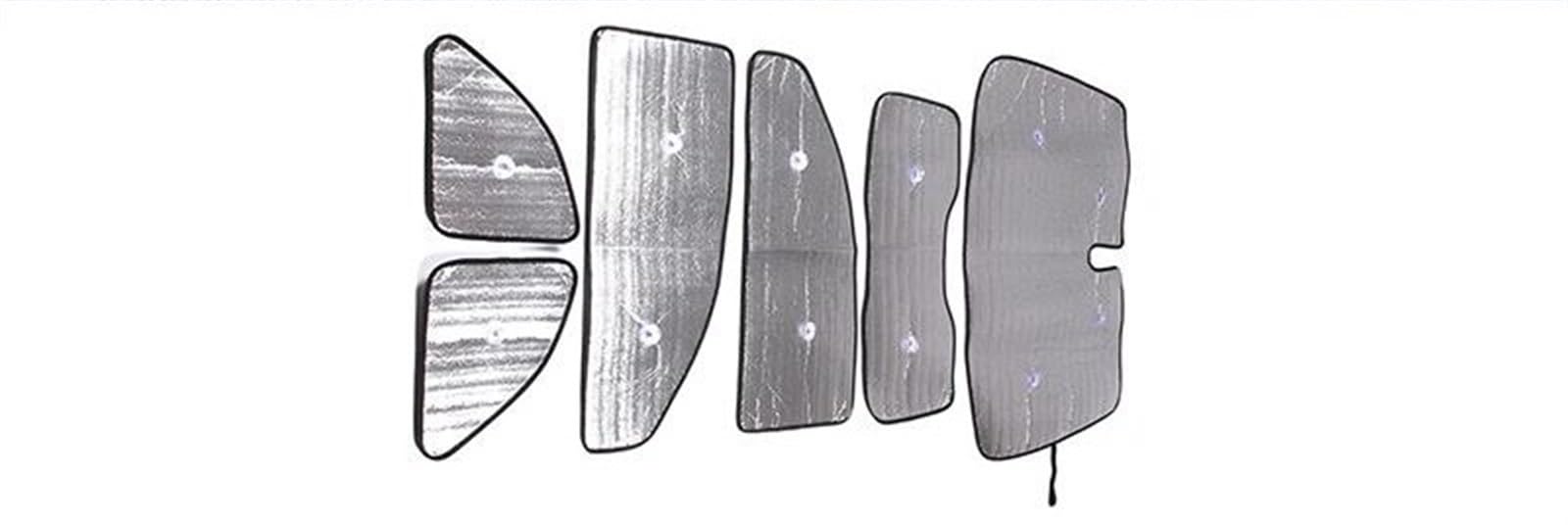 Cortinillas Coche Parasol Ventana Completa Coche Cubierta Protección UV Parasoles Cortina para Fiat 500 2010-2012 2013 2014 2015 2016 2017 2018 2019 2020 2021 2022 Parasol Ventana Coche(6pcs)