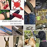 Paracord Crafting Kit, 32 Colors, 10 FT Each, 550lb Parachute Cord for Bracelets, Lanyards, Dog Collars, Idea for Gift (32Colors-A, Mixed) - Image 6