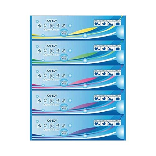 Kami Shoji (20 sets for business use) Tissue paper 180W5P that can be poured into water