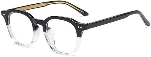 Miniatura 2 de Gafas de bloqueo de luz azul antiluz vintage acetato marcos de gafas de luz de borde completo unisex gafas de computadora