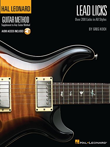 Lead Licks - Hal Leonard Guitar Method Book