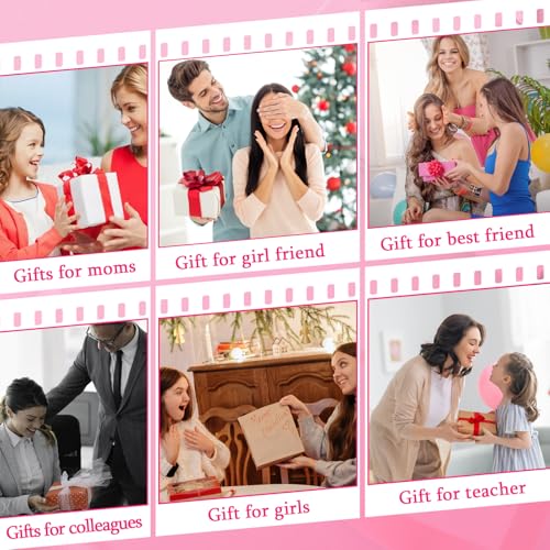 8-Piece-Initials-Makeup-Brush-Set-With-Led-Light-MirrorTravel-Makeup-Brush-SetMonogrammed-Gifts-Personalized-WomenS-Creative-GiftsPink-M