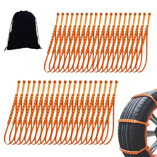 Reusable Anti Snow Chains, Universal Reusable Anti-skid Nylon Tire Chains,