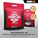 Go2Kits Advanced First Aid & Burn Kit, Comprehensive Burn First Aid Kit with Dressings, Burn Cream & Gauze, Portable First Aid Kit for Home, Office, Car & Travel, 1-Pack (BK35)