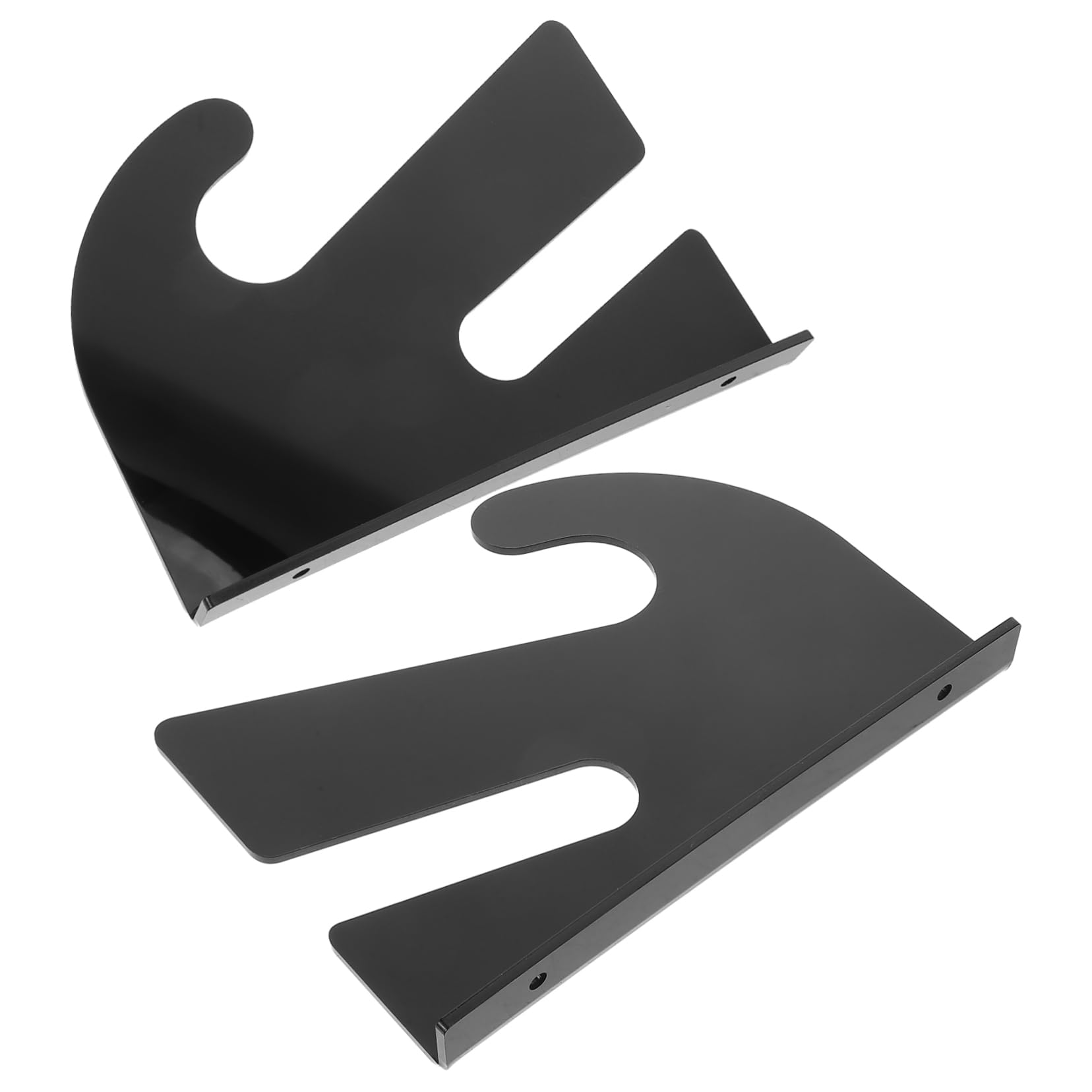 Hemoton Skateboard Hanger Acrylic Display Stand Wall-Mounted Rack for Skateboard Snowboard Kite Board