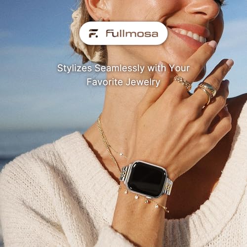 Image of Fullmosa Slim Metal Band for Apple Watch