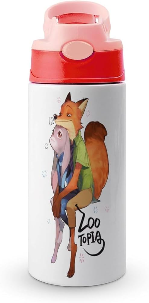 上海ディズニーズードピアニックジュニアステンレスボトルカバー2点セット400ml 上海ディズニーズードピアニックジュニアステンレスボトルカバー