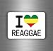 Rasta Reggae Auto Adesivi Jah One Love Lion ref9: Bandiera della Giamaica