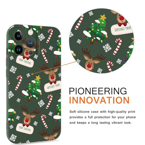 Yoedge [2 pezzi Natale Cover per Apple iPhone 12