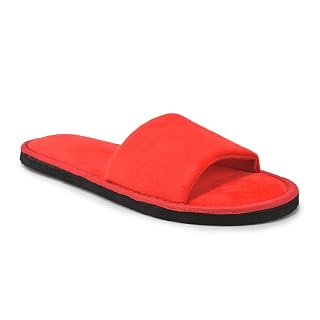 Star Fish Women's (1702) |Extra Super Soft Comfortable Slippers | Ladies Home Soft Slippers | Open Toe Comfortable Sole | Bedroom Indoor House Cloth Women Slippers Red 5 UK