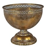 D = ca. 35 cm H = ca. 32 cm MC Romantic XL Schale Farbe Old Gold D = ca. 35 cm H = ca. 32 cm