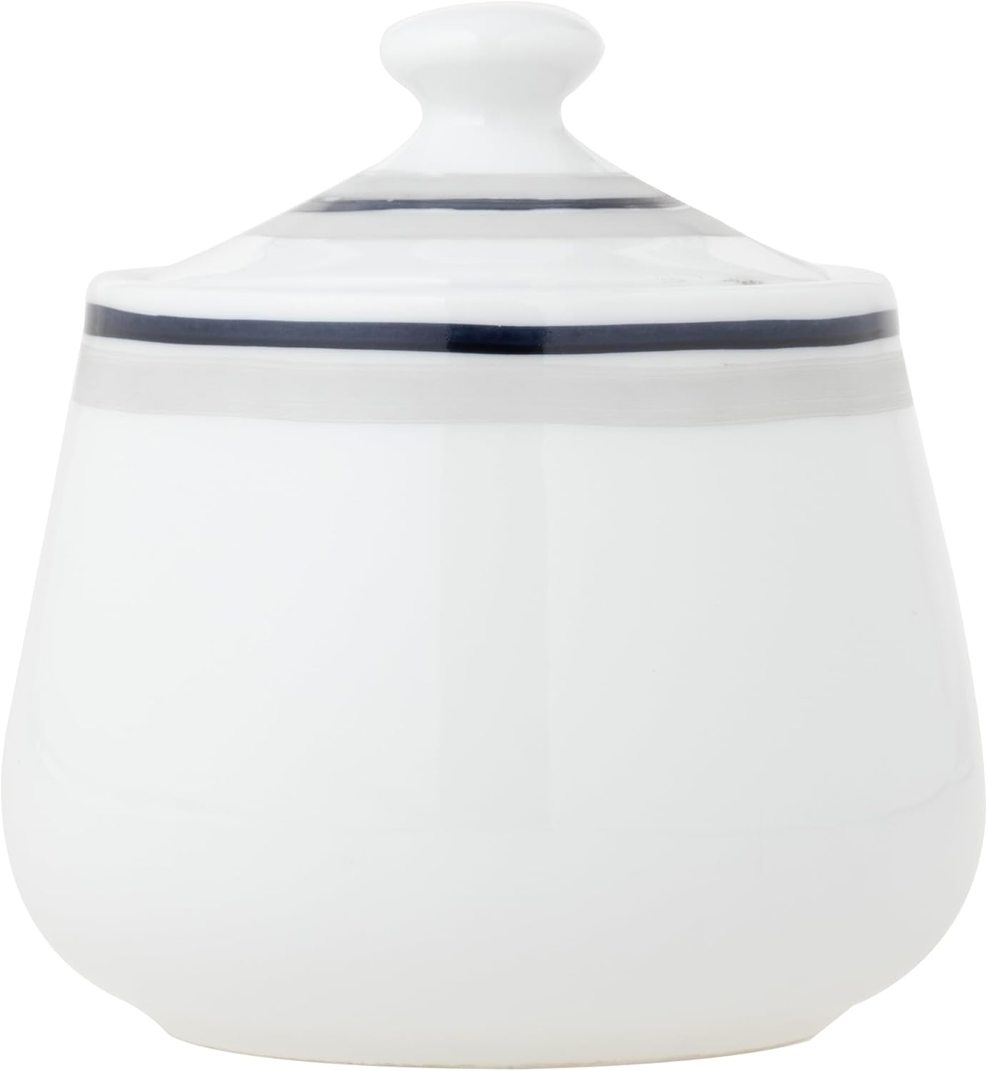 37A396-33 Ocean Tableware, Reinforced Porcelain, Cafe Sugar Pot, 6.1 fl oz (180 ml), Diameter 2.8 x 3.1 inches (7 x 8 cm), French Dish, Hotel, Restaurant, Microwavable, La Tema, Mino Ware,