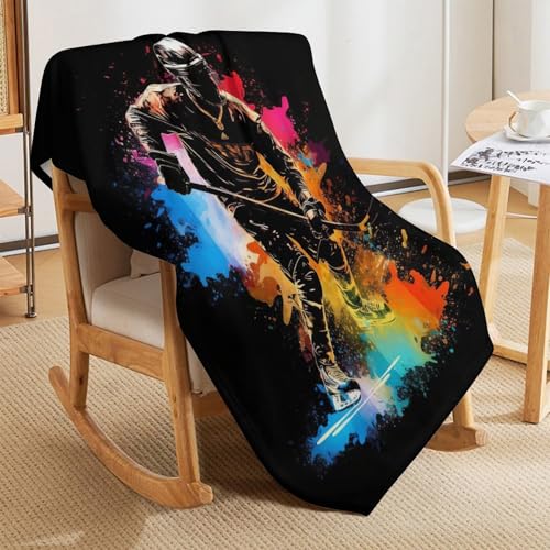 Couverture en flannel hockey impression numérique 3D sofa - 7