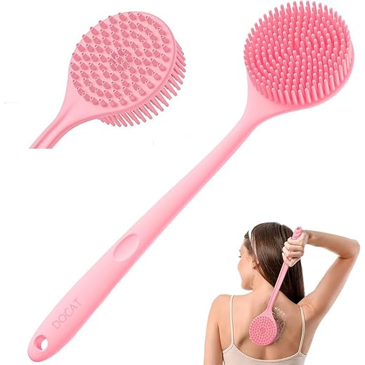 DOCAT Silicone Back Scrubber - Pink