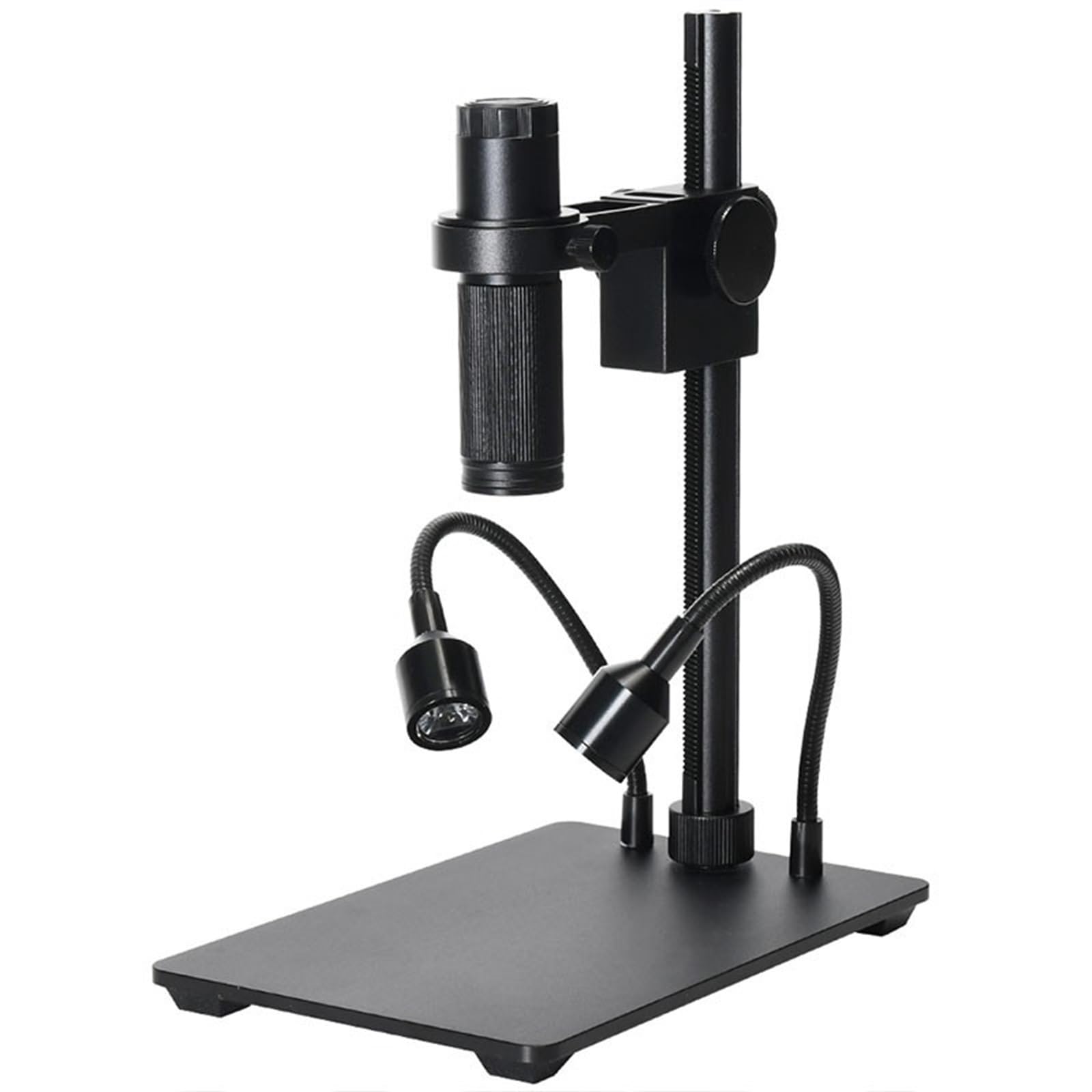 Soporte De Microscopio Aleación Aluminio, Plataforma Trabajo Mantenimiento Elevación Cámara Industrial Digital NíTido Y Preciso