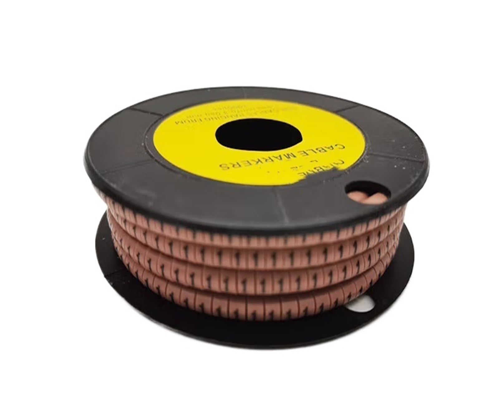 Byqadft Color-01 250/500/1000Pcs 0 To 9 Number Wire Marker