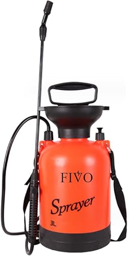 Miniatura 1 de Pulverizador a presión para césped y jardín, para rociar plantas, riego de jardín, malas hierbas y plagas (0.8 galones)