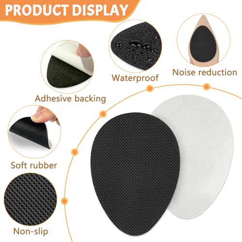 12 Piezas Almohadillas Antideslizantes para Tacones miniatura 3