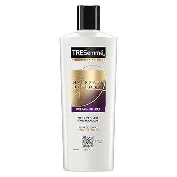 TRESemme Hair Fall Defence Conditioner 190 ml, With Keratin, Hair Fall Control and Longer, Stronger Hair -Deep Conditions Damaged Hair for Men & Women - image, photos