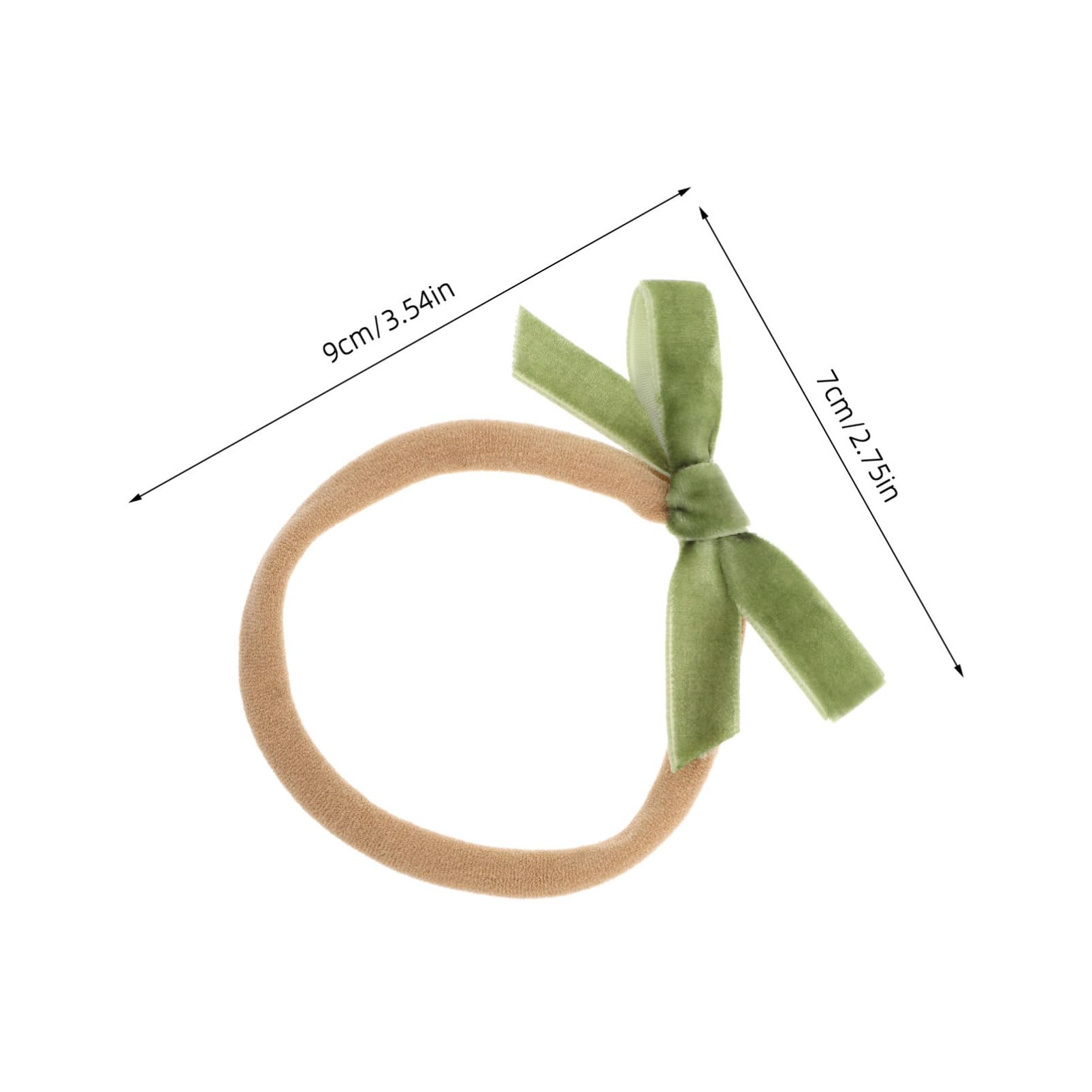 32 Stück-pack Babys Haarband mit Schleife aus Fluffy Ribbon, Dehnbar