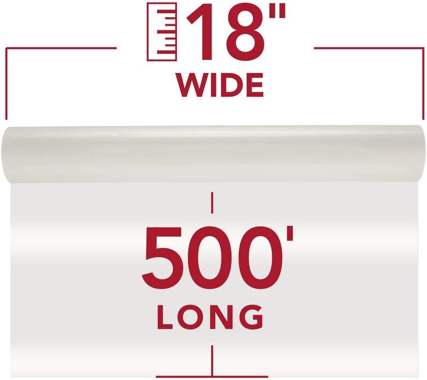 GBC Thermal Laminating Film Roll, 2 Pack, NAP I, 1" Poly-In Core, 1.5 Mil Laminate Rolls, 18" x 500', School Lamination (3000003)
