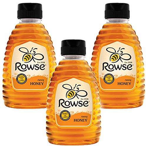 3 x 340g Runny Honey Squeezy Bottle