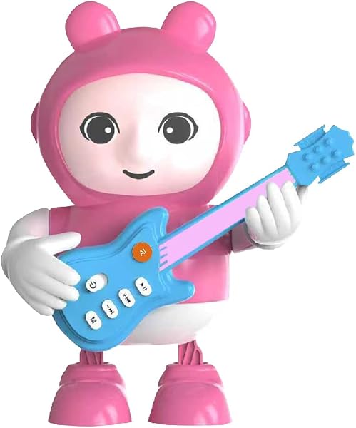 B BestCon Robot interactif doté d'IA, avec ChatGPT intégré, Robot Parlant Qui Chante et Danse, Jouet éducatif et ludique pour garçons et Filles (Rose) - 1