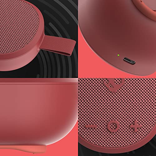 Image of Skullcandy Ounce Wireless Bluetooth Speaker - IPX7 Waterproof Mini Portable Speaker with 16 Hour Battery, Downward Firing Passive Radiator, and Ballistic Nylon Carry Strap