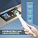 Gas Leak Detector for Combustible Gas Natural Gas Detector Streamlined Body Gas Leak Detector for Home Automatic Shut-Down Smart Reminder Natural Gas Leak Detector, Battery Not Included