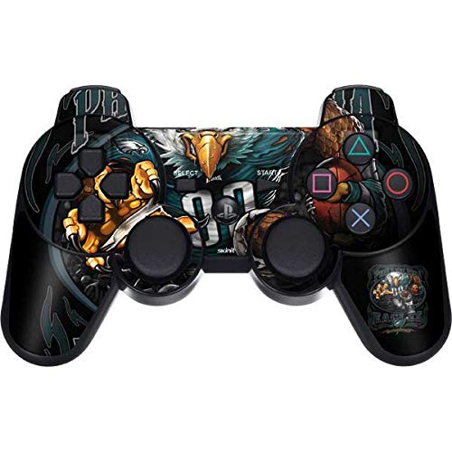 Skinit Decal Gaming Skin Compatible with PS3 Dual Shock Wireless Controller - Officially Licensed NFL Philadelphia Eagles Running Back Design