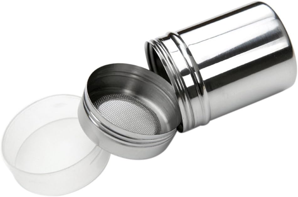 Stainless Steel Powder Shakers Flour Spice Powder Icing Sugar Coffee Sifter