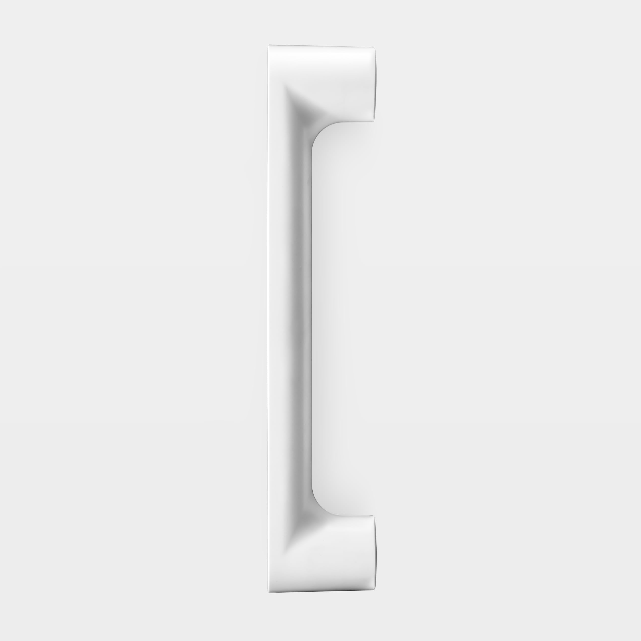 Vitility Asidero de baño ID, barra de pared de seguridad para ducha bañera inodoro, ABS, capacidad 150 kg, barra recta 35 cm, blanco, con tornillos