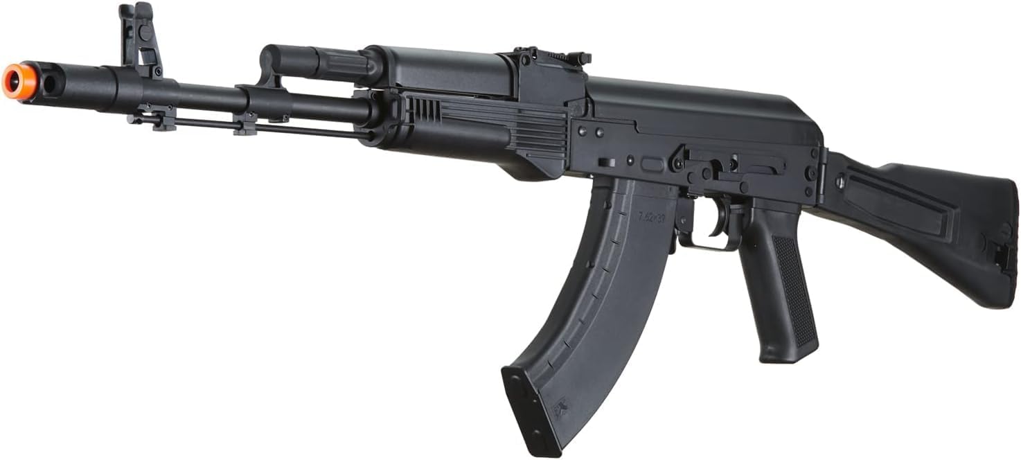 Lancer Tactical AK SBR Airsoft AK74 AEG Rifle with Folding Stock -Battery & Charger Included (KR-103SFS)